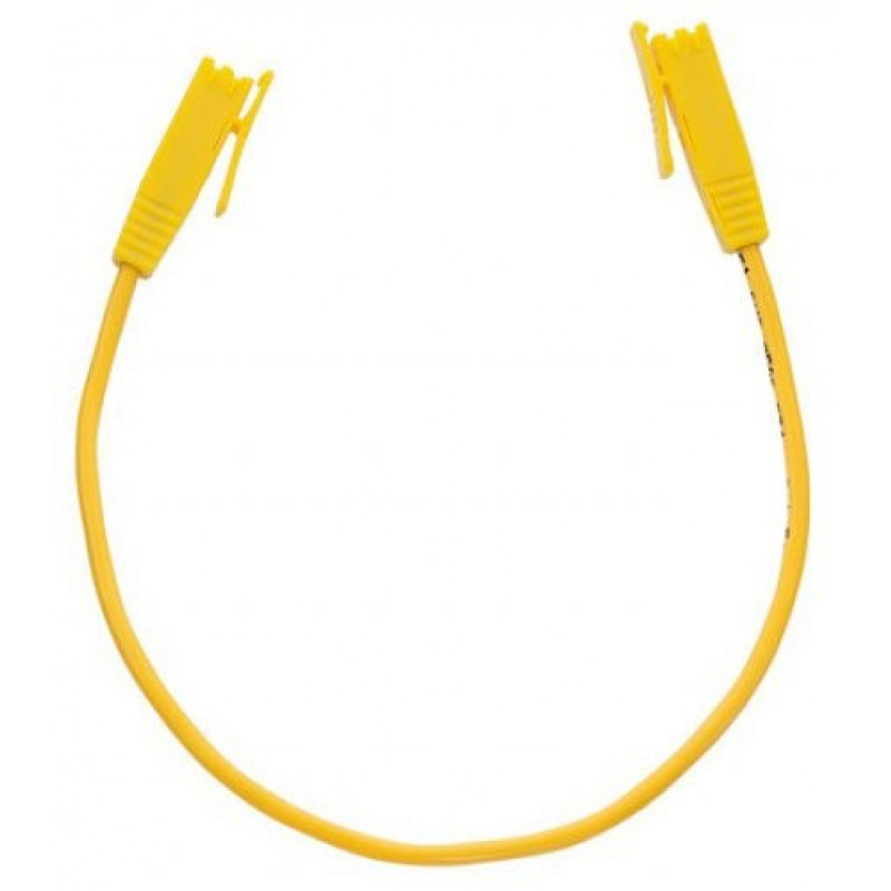 Соединительный Slave-шнур для системы мониторинга NIKOMAX NMC-PC1UD-LS-003-YL (1 пара, 0,3м, желтый)