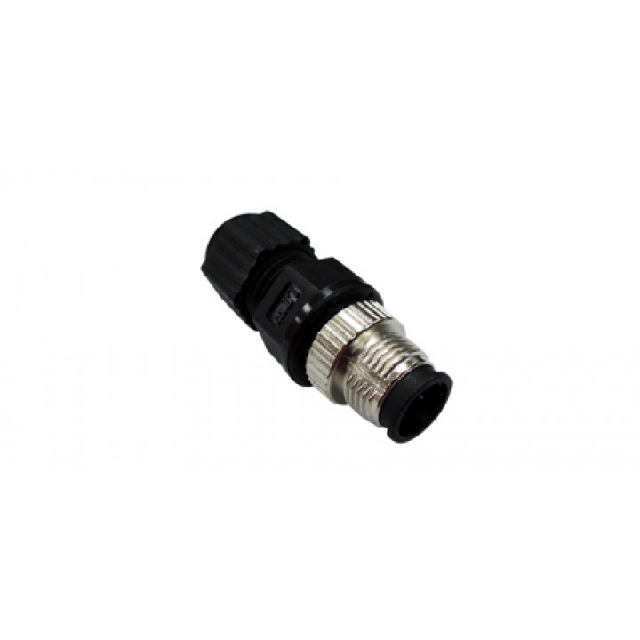 Разъем MOXA M12A-8PMM-IP67 (M12 D-coded, quickon type, 8-pin male, IP67)