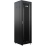 Шкаф телекоммуникационный Бастион SKAT TB-22R660PF-B (22U, 600x600мм, перфорированная передняя дверь, RAL9005)
