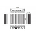 Компактный встраиваемый компьютер Axiomtek eBOX670-891-FL-DC-Flexible IO