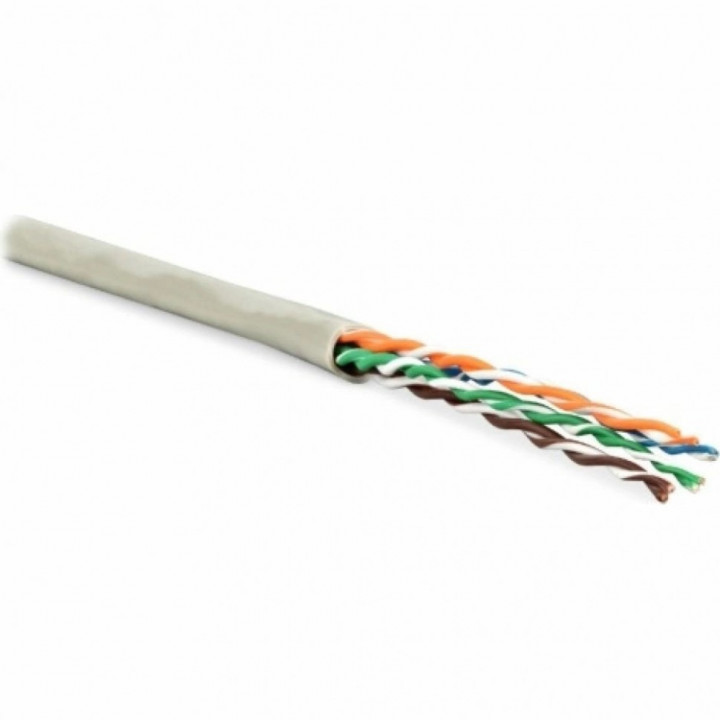 Кабель Hyperline UUTP4-C6-P24-NCR-IN-LSZH-GY-305 (U/UTP, Cat.6, 4 пары, 24 AWG, патч, LSZH, серый, 305 м) Кабель Hyperline UUTP4-C6-P24-NCR-IN-LSZH-GY-305 (U/UTP, Cat.6, 4 пары, 24 AWG, патч, LSZH, серый, 305 м)