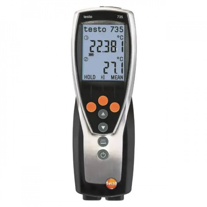 Термометр Testo 735-2 (Pt100, K-термопара, 2+1 канал)