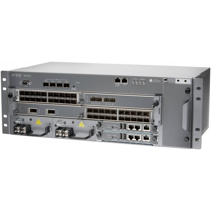 Шасси Juniper CHAS-MX104-S (Chassis Spare, 4 слота, до 80 Гбит/с)