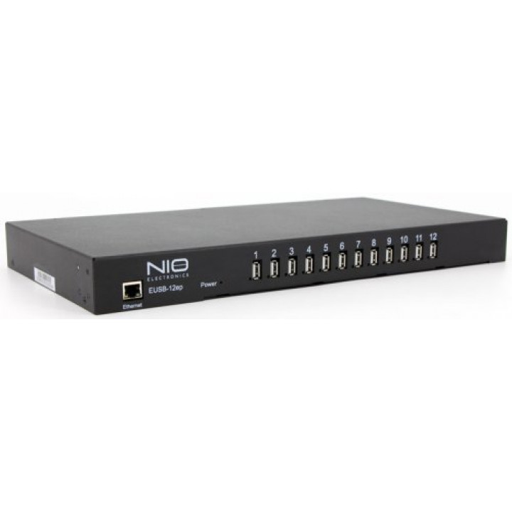 Сетевой USB-концентратор Nio-Electronics NIO-EUSB 12EP (12xUSB 2.0, 1x10/100/1000 Base-T) Сетевой USB-концентратор Nio-Electronics NIO-EUSB 12EP (12xUSB 2.0, 1x10/100/1000 Base-T)