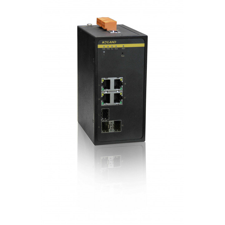 Промышленный коммутатор Kyland Ruby3A-3G-HV (модуль резервирования PRP/HSR, питание 110-240 В) Промышленный коммутатор Kyland Ruby3A-3G-HV (модуль резервирования PRP/HSR, питание 110-240 В)