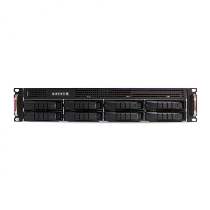 Корпус серверный 2U AIC XE1-2KT00-09 (8xSATA/SAS HS, 650W)