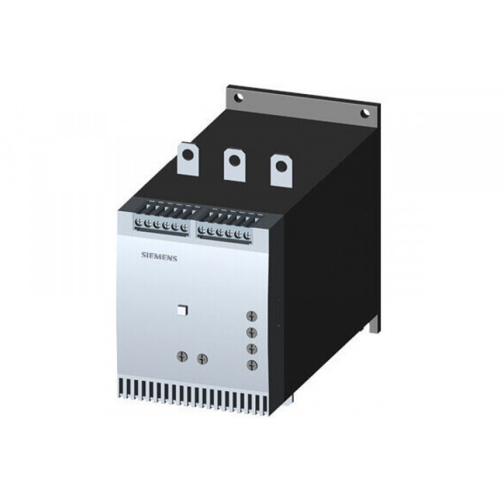 Устройство плавного пуска Siemens 3RW4056-6BB44 (162 A, 90 КВт, 400 V, S6, винтовые контакты) Устройство плавного пуска Siemens 3RW4056-6BB44 (162 A, 90 КВт, 400 V, S6, винтовые контакты)