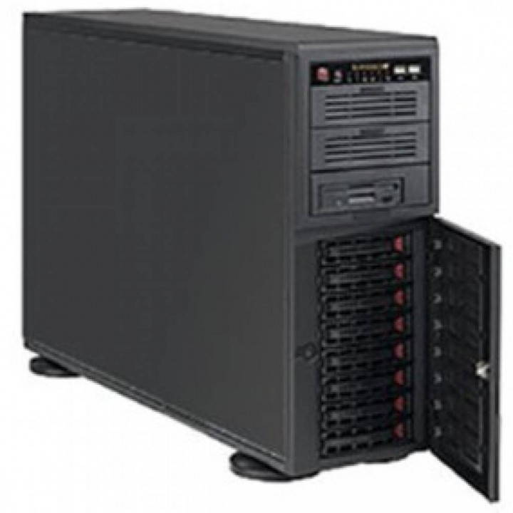 Серверный корпус Supermicro CSE-743AC-668B (4U, 8x3.5" hot-swap, 668W)