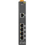 Промышленный коммутатор ICP DAS NSM-205PSE-24V CR (5xPoE 10/100TX, 24В)