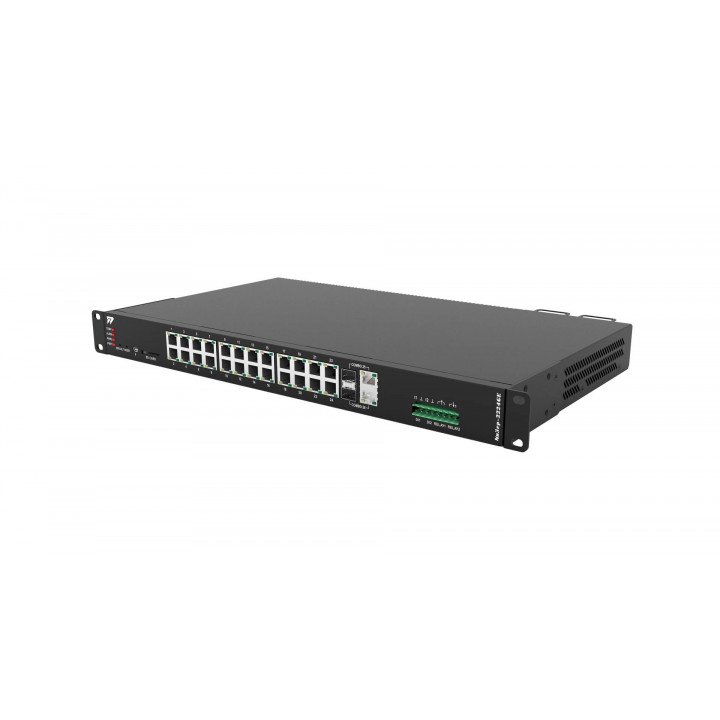 Управляемый коммутатор АО НПП "Полигон" ИнЗер-2224GE-DC48 (2xCombo, 24x1G RJ45, 48В DC, -40..+70°C)