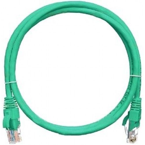 Коммутационный шнур NIKOMAX NMC-PC4UD55B-003-GN (U/UTP 4 пары, кат.5е, 0.3м, зеленый, PVC)