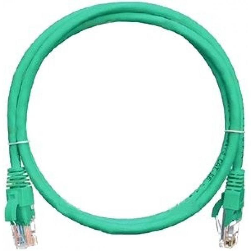Коммутационный шнур NIKOMAX NMC-PC4UD55B-003-GN (U/UTP 4 пары, кат.5е, 0.3м, зеленый, PVC)