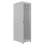 Шкаф напольный серверный NTSS NTSS-R18U6080PD (18U, 600x800мм, перфорированная и сплошная дверь, RAL 7035)