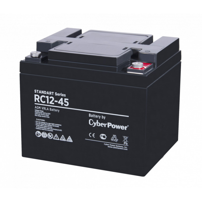 Аккумулятор CyberPower STANDART series RC 12-45