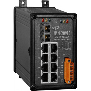 Промышленный коммутатор ICP DAS NSM-209FC CR