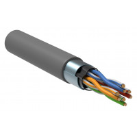 Кабель ITK FTP кат. 5e, серый, 305 м, BC1-C5e,04-311-305-G