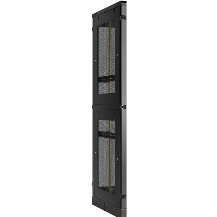 Боковые стенки для шкафа TLK TFA-4212-EE-BK (двухуровневые перфорированные, 42U, глубина 1200мм, черные)