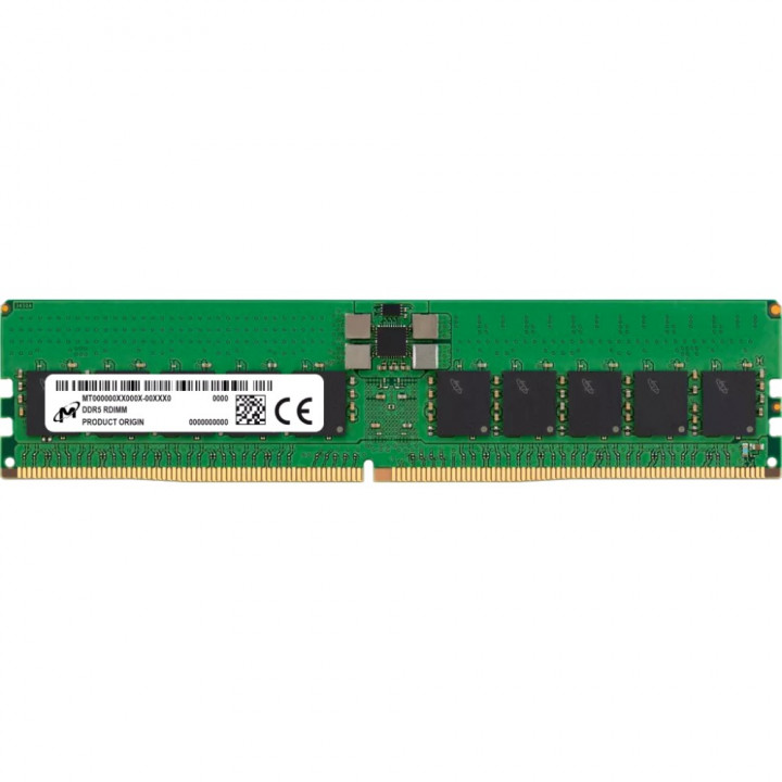 Оперативная память Micron MTC20F2085S1RC48B (32GB, DDR5, 4800MHz, ECC Reg)