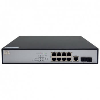 Управляемый коммутатор NIKOMAX (GIGALINK) GL-SW-G204-10P