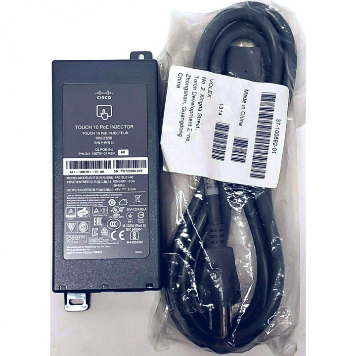 PoE-инжектор Cisco CS-POE-INJ= PoE-инжектор Cisco CS-POE-INJ=