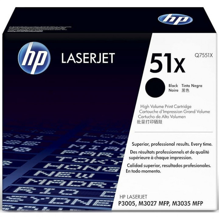 Картридж HP Q7551X (13000 стр.) Картридж HP Q7551X (13000 стр.)
