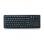 Промышленная клавиатура Key Technology K-TEK-M396TP-KP-FN-BL-ML-EMC-DT-US/RU-USB (настольная, силиконовая, IP68, тачпад, USB)