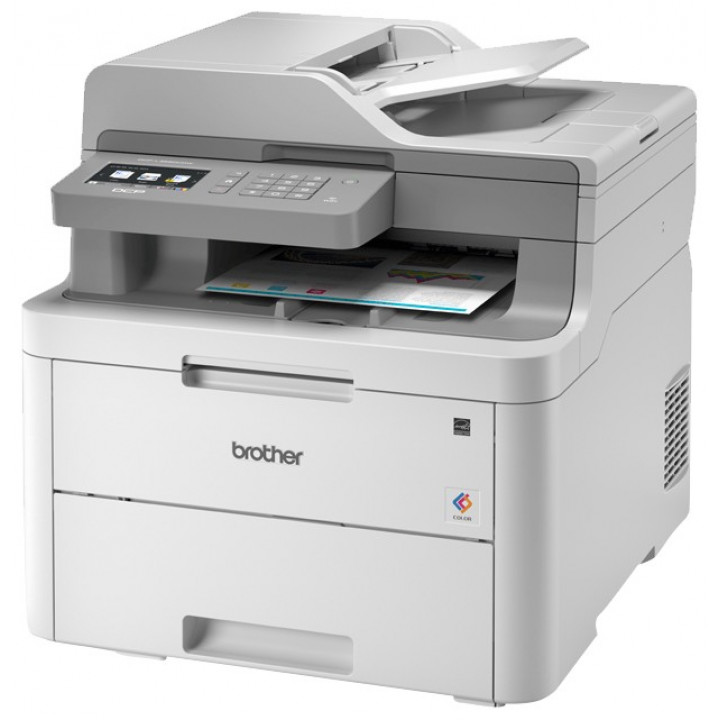 МФУ Brother DCP-L3550CDW (A4, цв.светодиодный, 18стр/мин, дуплекс, ADF50, WiFi)