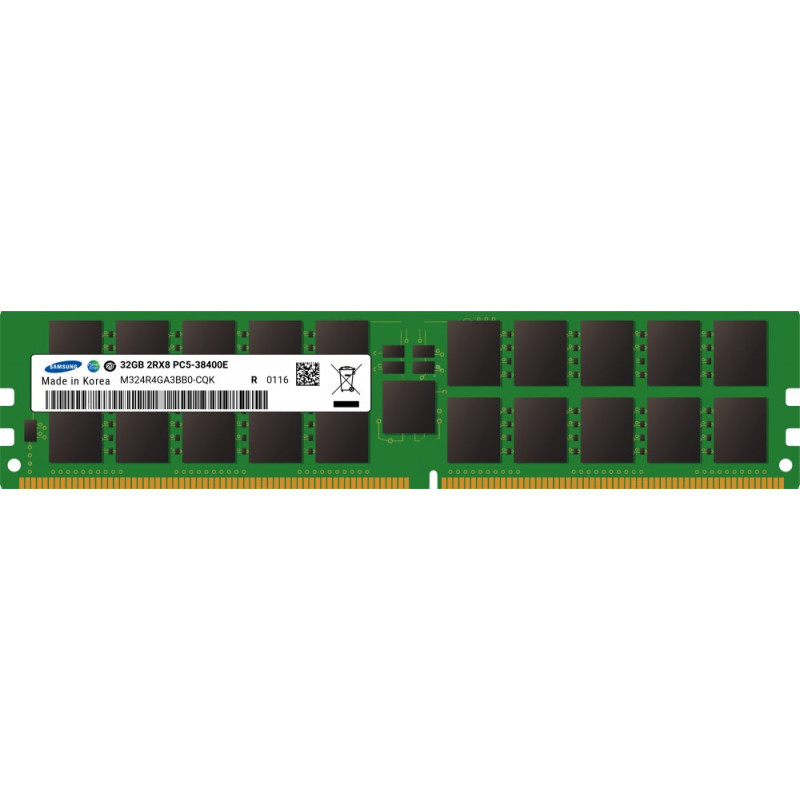 Оперативная память 32GB DDR5 4800MHz Samsung ECC UDIMM (M324R4GA3BB0-CQK)