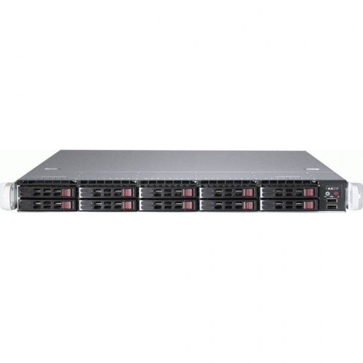 Серверная платформа Supermicro SYS-1027R-N3RF (3.5" SAS/SATA, C606, 2x750W)
