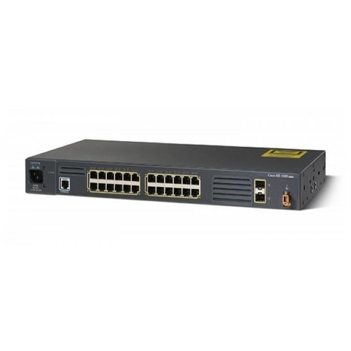 Коммутатор Cisco ME-3400-24TS-A (24x10/100 + 2 SFP, AC PS, PoE) Коммутатор Cisco ME-3400-24TS-A (24x10/100 + 2 SFP, AC PS, PoE)