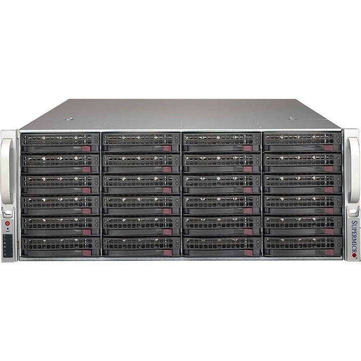 Корпус серверный 4U Supermicro CSE-846BE1C-R609JBOD (JBOD, до 24x3.5", 4xminiSASHD)