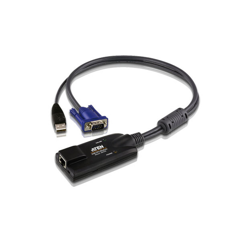 Модуль удлинителя ATEN KA7570-AX (VGA+KM USB, 40 м, Cat5e)