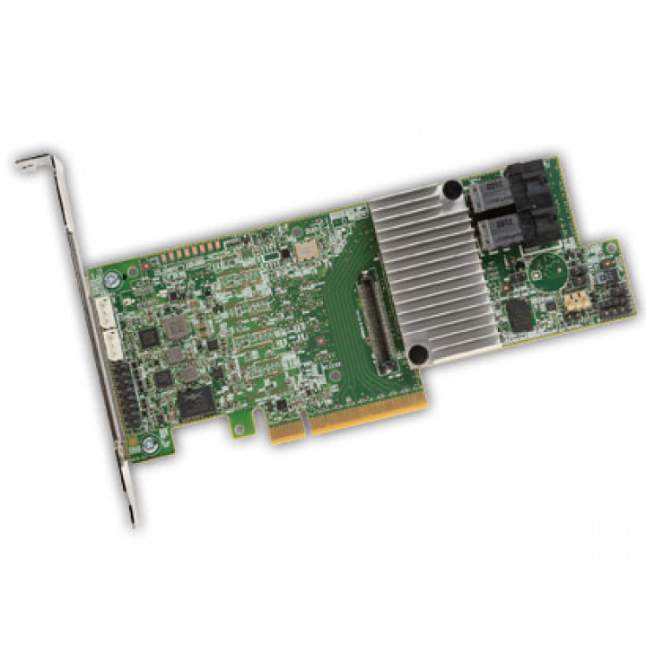 Контроллер SAS LSI 9361-8i SGL LSI00417 (PCI-E 3.0 x8, LP, SAS 12G, RAID 0,1,10,5,6, 8port, 1GB)