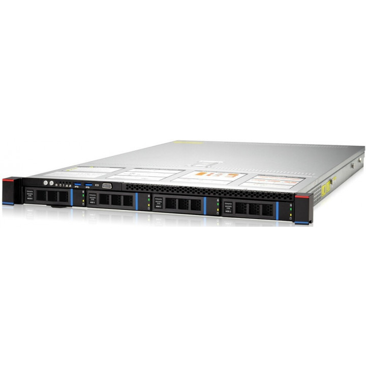 Серверная платформа Gooxi SL101-D04R-G3 (1U, 2xCPU, 32 DIMM, 4-bay)