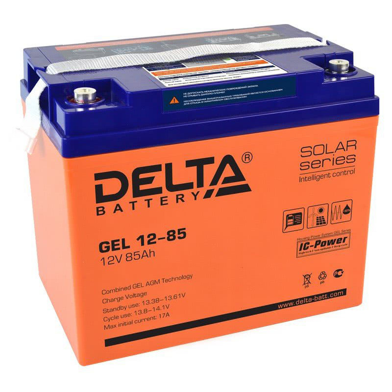Аккумуляторная батарея Delta GEL 12-85