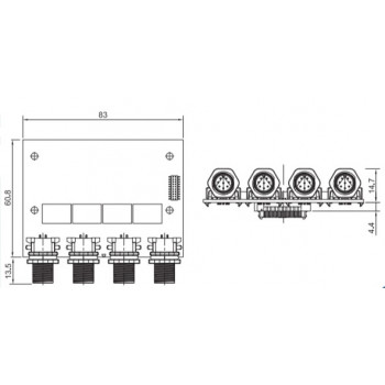 Модуль Cincoze CMI-M12LAN01/UB1010