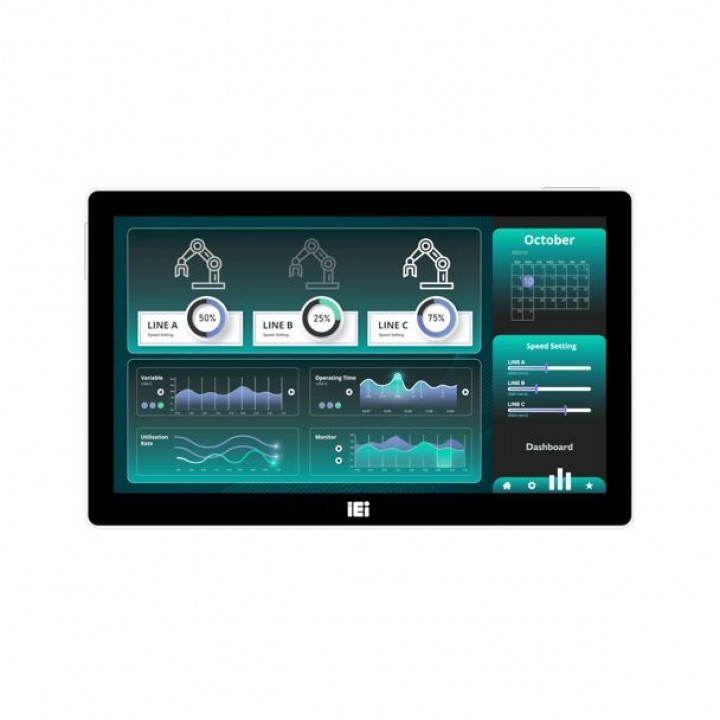 Панельный компьютер IEI AFL4-W133-ADLP-i5/8G