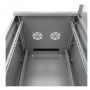 Шкаф телекоммуникационный Cabeus SH-05F-18U60/60m-R (19" настенный 18U 600x600x901мм, дверь металл)