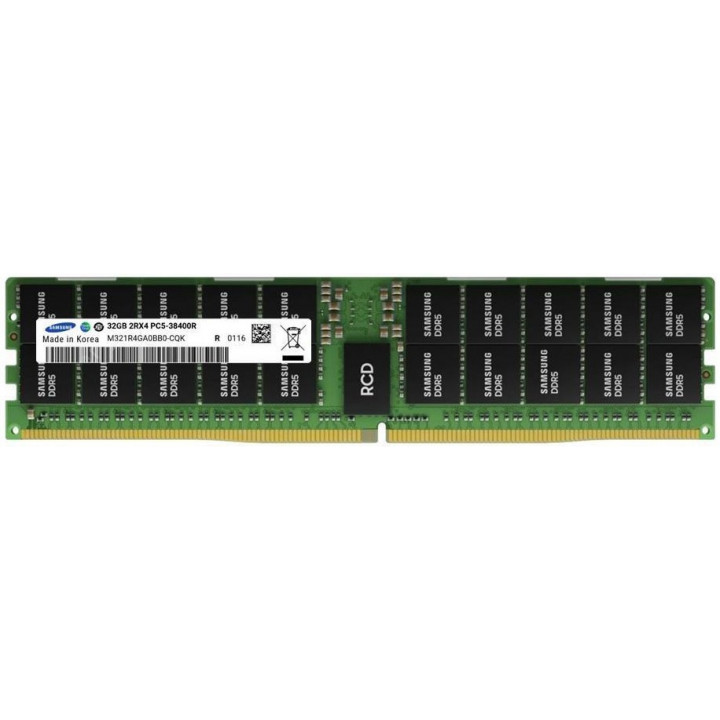 Оперативная память Samsung M321R4GA0BB0-CQK (32GB DDR5 4800MHz ECC RDIMM)