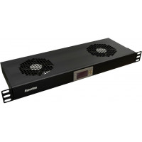 Вентиляторный модуль Hyperline TRFA-WB-MICR-2F-RAL9004