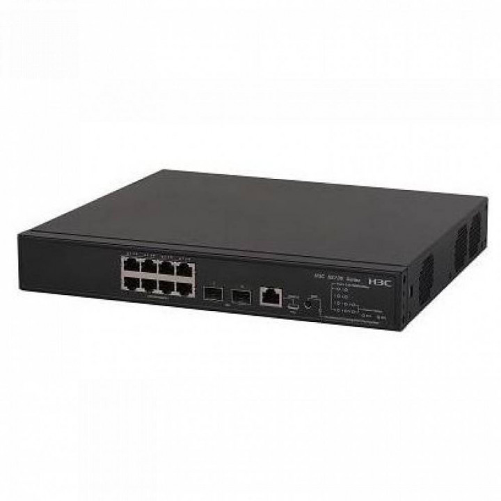 Коммутатор H3C LS-5130S-10MS-UPWR-EI-GL (8G 2SFP+ 8PPoE+ 379W управляемый)