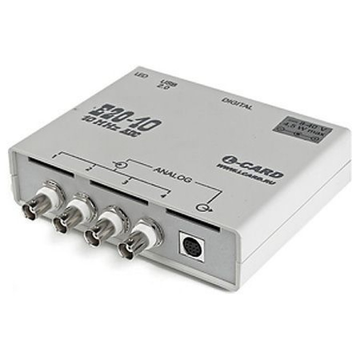 Внешний модуль Л Кард E20-10-1 (USB 2.0, полоса 5 МГц, без ЦАП)