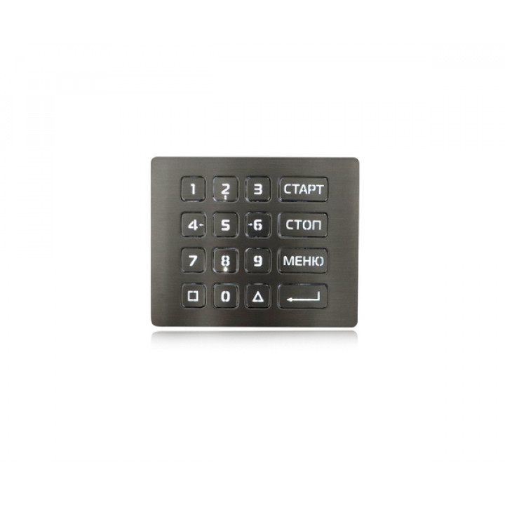 Клавиатура антивандальная Key Technology K-TEK-B120KP-AC-BL-DWP Клавиатура антивандальная Key Technology K-TEK-B120KP-AC-BL-DWP