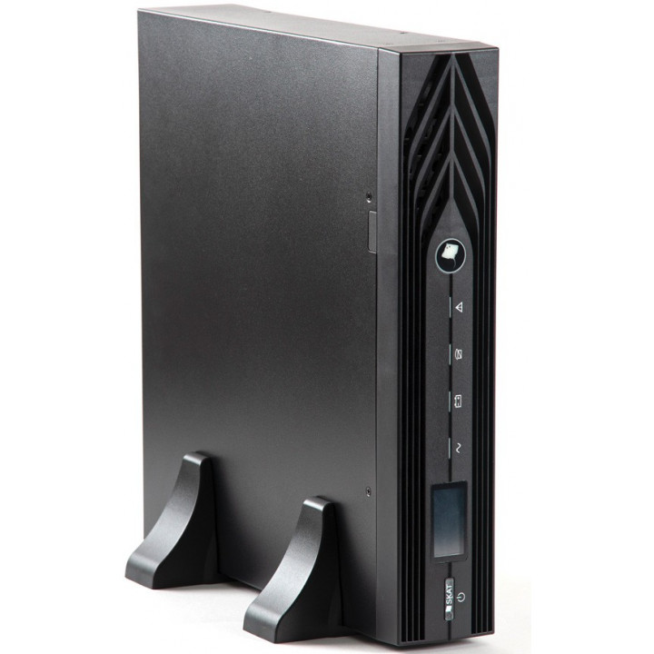 Источник бесперебойного питания Бастион SKAT-UPS 3000 RACK+6x9Ah var.E (3000ВА/2700Вт, 2U, On-Line, 6x9Ач, 5 л.г.)