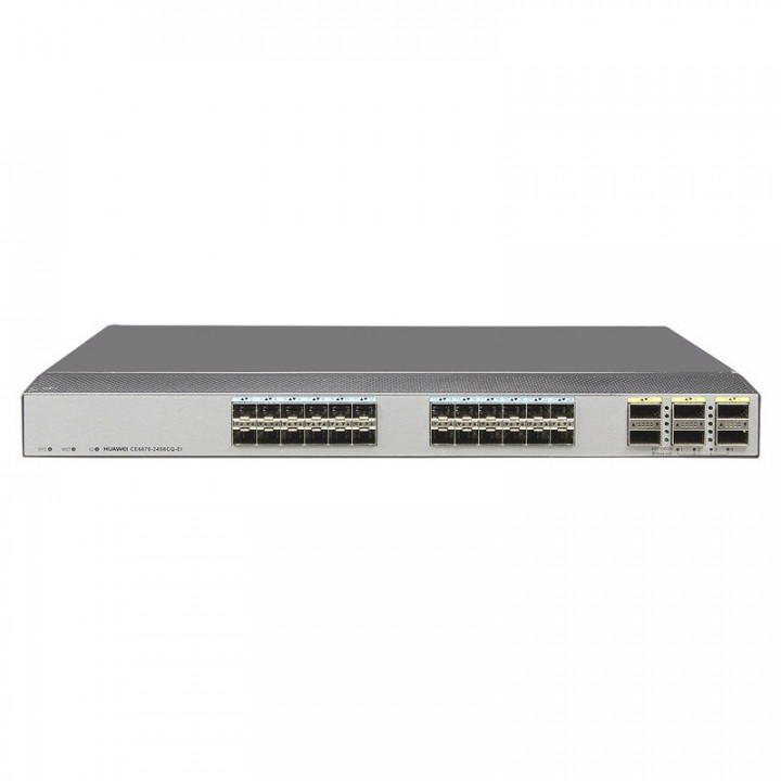 Коммутатор Huawei CE6870-24S6CQ-EI (24 порта 10GbE SFP+, 6 портов 40GbE QSFP+, управляемый L2)