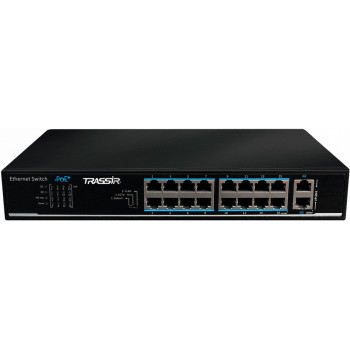 Коммутатор TRASSIR TR-NS1018-135-16POE v2