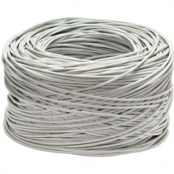 Кабель витая пара Cabeus UTP-4P-Cat.5e-SOLID-LSZH-GY, 305м