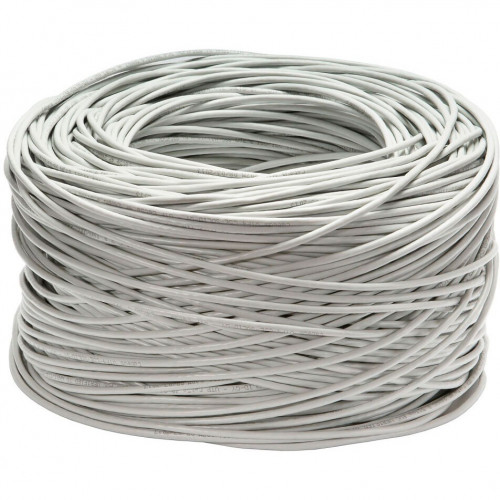 Кабель витая пара Cabeus UTP-4P-Cat.5e-SOLID-LSZH-GY, 305м