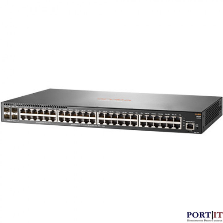 Коммутатор HP JL355A (48 портов 1GbE, 4 порта SFP+, управляемый, L2) Коммутатор HP JL355A (48 портов 1GbE, 4 порта SFP+, управляемый, L2)