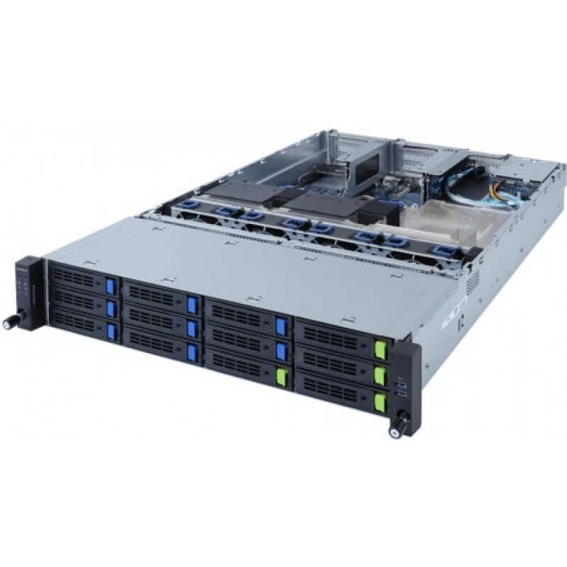 Серверная платформа GIGABYTE 6NR262ZA2MR-00 (2U, Socket SP3, поддержка DDR4 до 128GB)